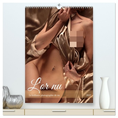 Image de L'or nu (Calendrier mural haut de gamme 2027 DIN A2 horizontal), CALVENDO calendrier mensuel