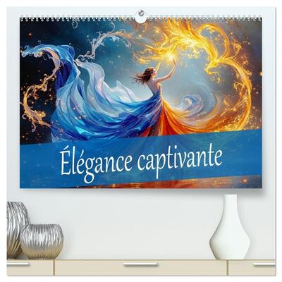 Image de Élégance captivante (Calendrier mural haut de gamme 2027 DIN A2 vertical), CALVENDO calendrier mensuel