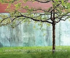 Picture of Coen + Partners Contextual Minimalism /anglais