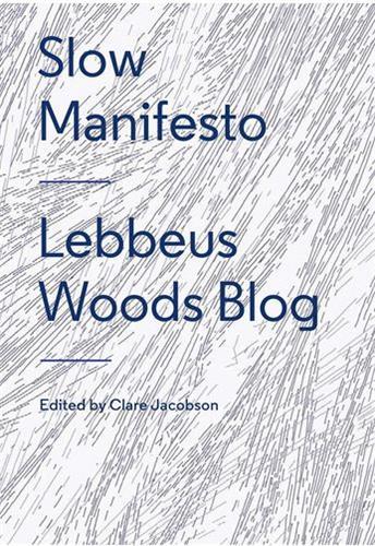 Picture of Slow Manifesto: Lebbeus Woods Blog /anglais