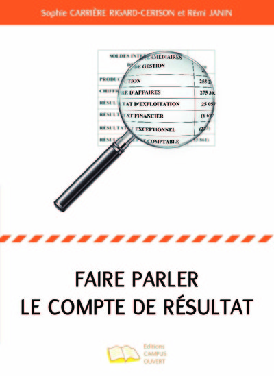 Picture of Faire parler le compte de résultat