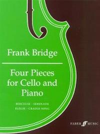 Picture of F. BRIDGE : FOUR PIECES VIOLONCELLE ET PIANO