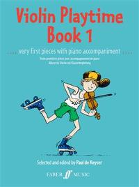Picture of VIOLIN PLAYTIME BOOK 1 - VIOLON ET PIANO - PAUL DE KEYSER