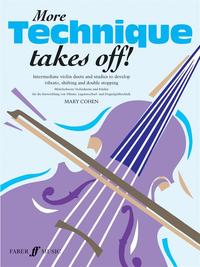 Picture of MARY COHEN :  MORE TECHNIQUE TAKES OFF - VIOLIN - VIOLON