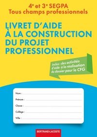 Picture of LIVRET D AIDE A LA CONSTRUCTION DU PROJET PROFESSIONNEL