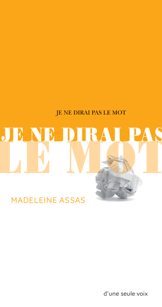 Image de Je ne dirai pas le mot