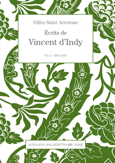 Picture of Écrits de Vincent d'Indy volume 2