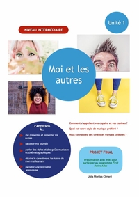 Picture of Unité 1: Moi et les autres - Activités niveau intermédiaire