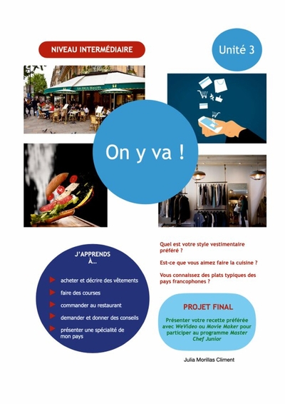 Picture of Unité 3 : On y va ! - Activités niveau intermédiaire