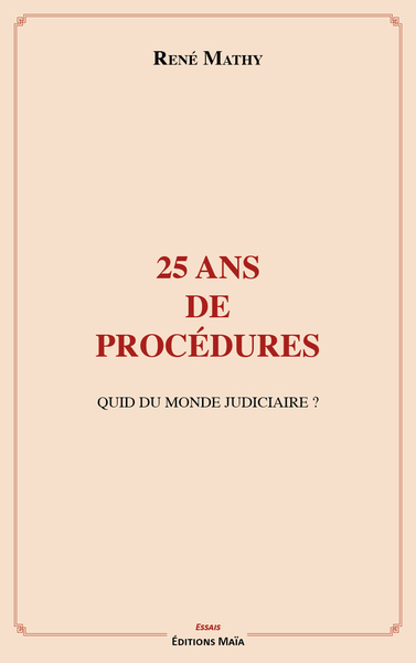 Picture of 25 ans de procédures