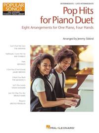 Picture of POP HITS FOR PIANO DUET - POPULAR SONGS SERIES PIANO