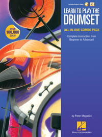 Image de LEARN TO PLAY THE DRUMSET - ALL-IN-ONE COMBO PACK  - RECUEIL + ENREGISTREMENT(S) EN LIGNE