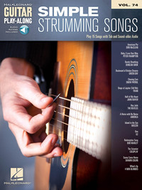 Image de SIMPLE STRUMMING SONGS -  GUITAR PLAY-ALONG VOLUME 74 + ENREGISTREMENT(S) EN LIGNE
