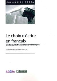 Image de Le Choix d'Ecrire en Français