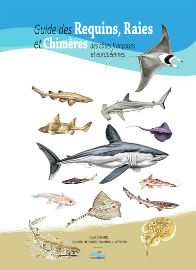 Picture of Guide des requins, raies et chimeres des cotes francaises et europeennes