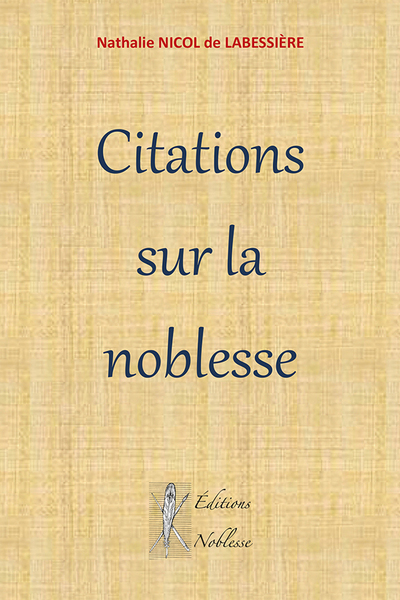 Image de Citations sur la noblesse