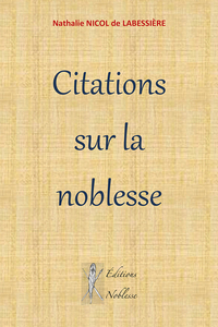 Image de Citations sur la noblesse