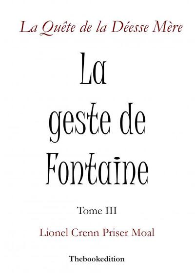 Image de La Geste de Fontaine