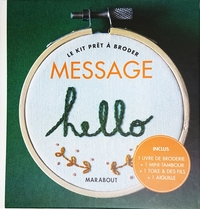 Picture of Kit prêt à broder - Message