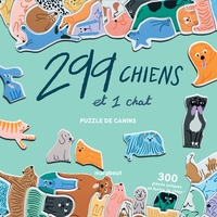 Picture of Puzzle 299 chiens et un chat