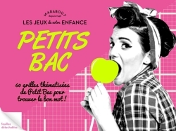 Picture of Cahier des Jeux de notre enfance Petit Bac