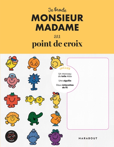 Image de Je brode Monsieur Madame au point de croix