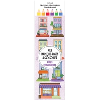 Picture of Mes marque-pages à colorier - Villes romantiques