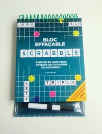 Picture of Bloc de jeux effacable - Scrabble