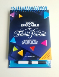 Picture of Bloc de jeux effacable - Trivial Pursuit