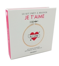 Picture of Le kit prêt à broder je t'aime