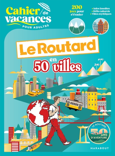 Picture of Cahier de vacances Le Routard en 50 villes