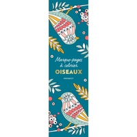 Image de Marque-pages à colorier - Oiseaux