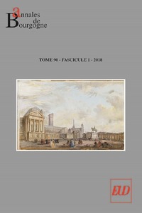 Picture of Annales de bourgogne. vol. 90-1-2018