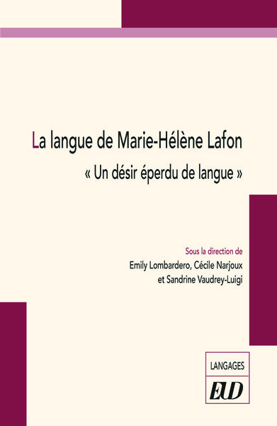Image de La langue de Marie-Hélène Lafon