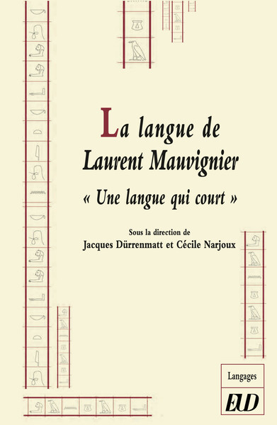 Picture of Langue de laurent mauvignier