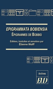 Picture of Epigrammata Bobiensia - Épigrammes de Bobbio
