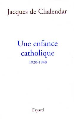Picture of Une enfance catholique 1920-1940
