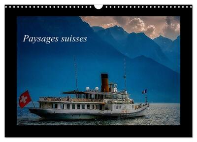 Image de Paysages suisses (Calendrier mural 2027 DIN A3 vertical), CALVENDO calendrier mensuel