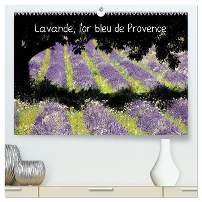 Image de Lavande, l'or bleu de Provence (Calendrier mural haut de gamme 2027 DIN A2 vertical), CALVENDO calendrier mensuel