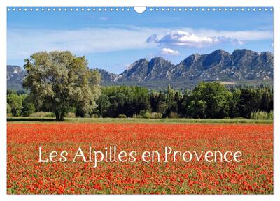 Image de Les Alpilles en Provence (Calendrier mural 2027 DIN A3 vertical), CALVENDO calendrier mensuel