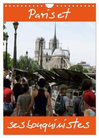 Image de Paris et ses bouquinistes (Calendrier mural 2027 DIN A4 horizontal), CALVENDO calendrier mensuel