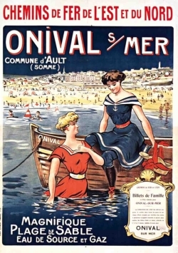 Image de Carnet Blanc, Affiche Chemins de fer Onival-Sur-Mer