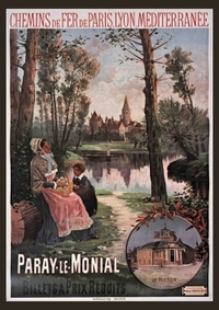 Image de Carnet ligné Chemin de fer Paris-Lyon