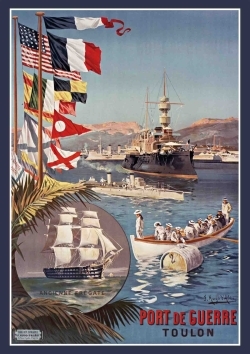 Picture of Carnet ligné : Port de guerre. Toulon