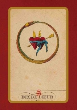 Image de Carnet Blanc, Cartomancie, Dix de coeur, 18e siècle