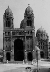 Image de Carnet Blanc, Marseille cathédrale de la Major