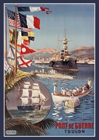 Picture of Carnet blanc : Port de guerre. Toulon