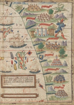 Image de Carnet Blanc, Atlas nautique du monde Miller 2, 1519