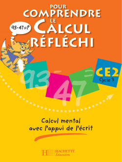 Image de Pour comprendre le calcul réfléchi CE2 - Cahier élève - Ed.2006