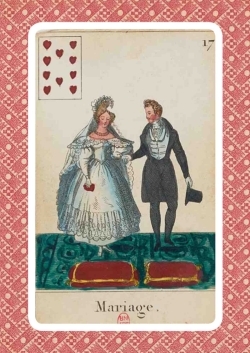 Image de Carnet Blanc, Cartomancie, Mariage, 18e siècle